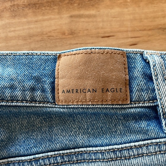 American Eagle Highest Rise 90s Boyfriend Jeans 2 Reg Distressed Slouchy - Picture 9 of 9